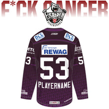 Lade das Bild in den Galerie-Viewer, Eisbären Regensburg F*ck Cancer Trikot Fan Saison 2026|27