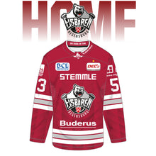 Lade das Bild in den Galerie-Viewer, EBR Dauerkarten Bundle Saison 25/26 Fan Heimtrikot + Schal rot