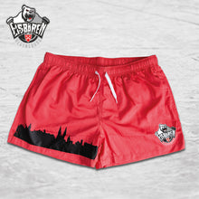 Lade das Bild in den Galerie-Viewer, Eisbären Badehose rot