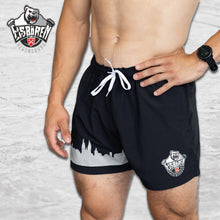 Lade das Bild in den Galerie-Viewer, Eisbären Badehose schwarz