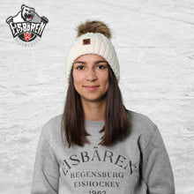 Lade das Bild in den Galerie-Viewer, Eisbären Puschel-Haum von Bavarian Caps beige