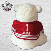 Lade das Bild in den Galerie-Viewer, Eisbären Plüsch Eisbär mit Trikot
