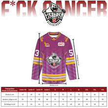 Lade das Bild in den Galerie-Viewer, Eisbären Regensburg F*ck Cancer Trikot Saison 2025|26
