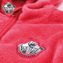 Lade das Bild in den Galerie-Viewer, Eisbären Teddy Hoodie super weich mit Eisbären Logo
