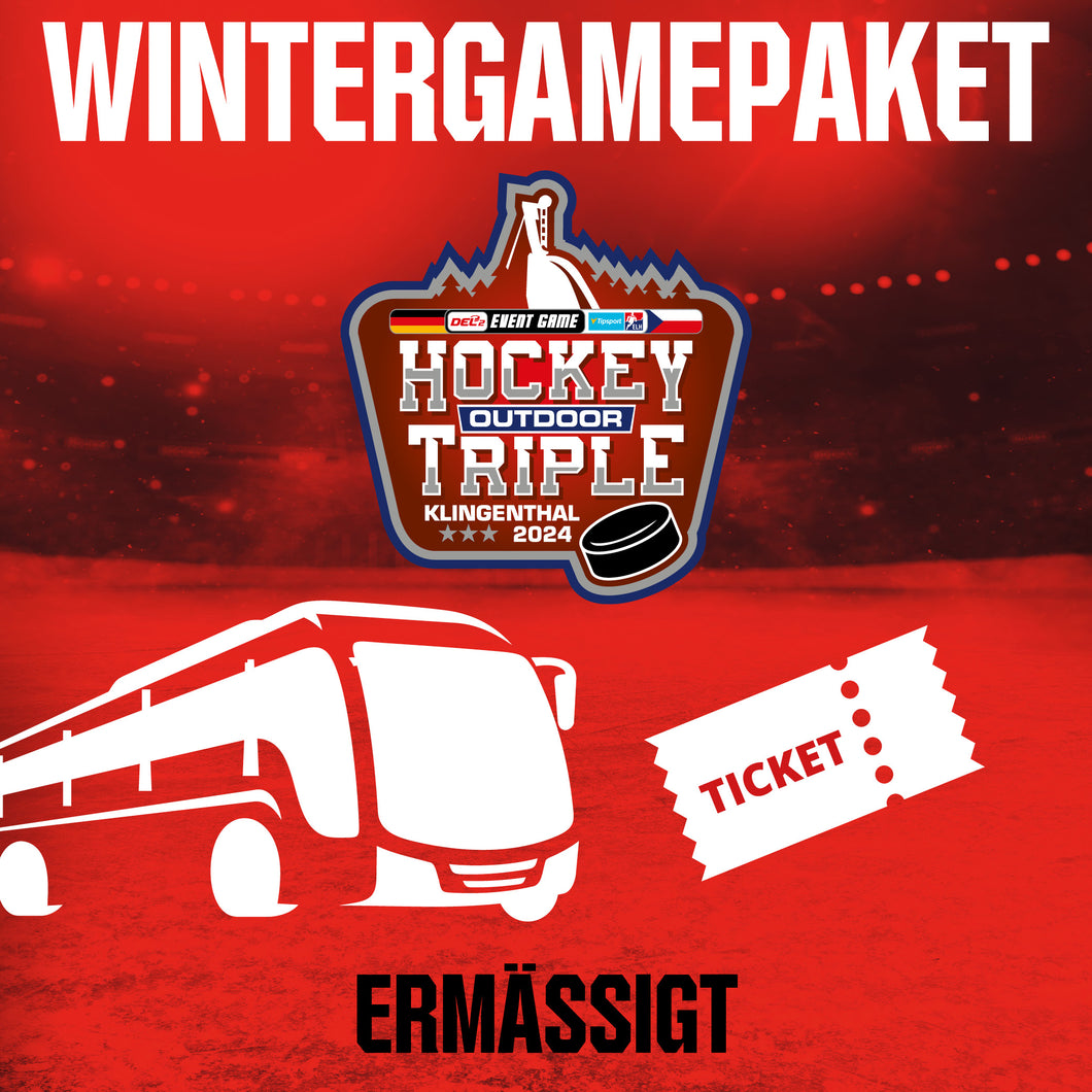 WINTER GAME PAKET -  Bus + Ticket Ermäßigt