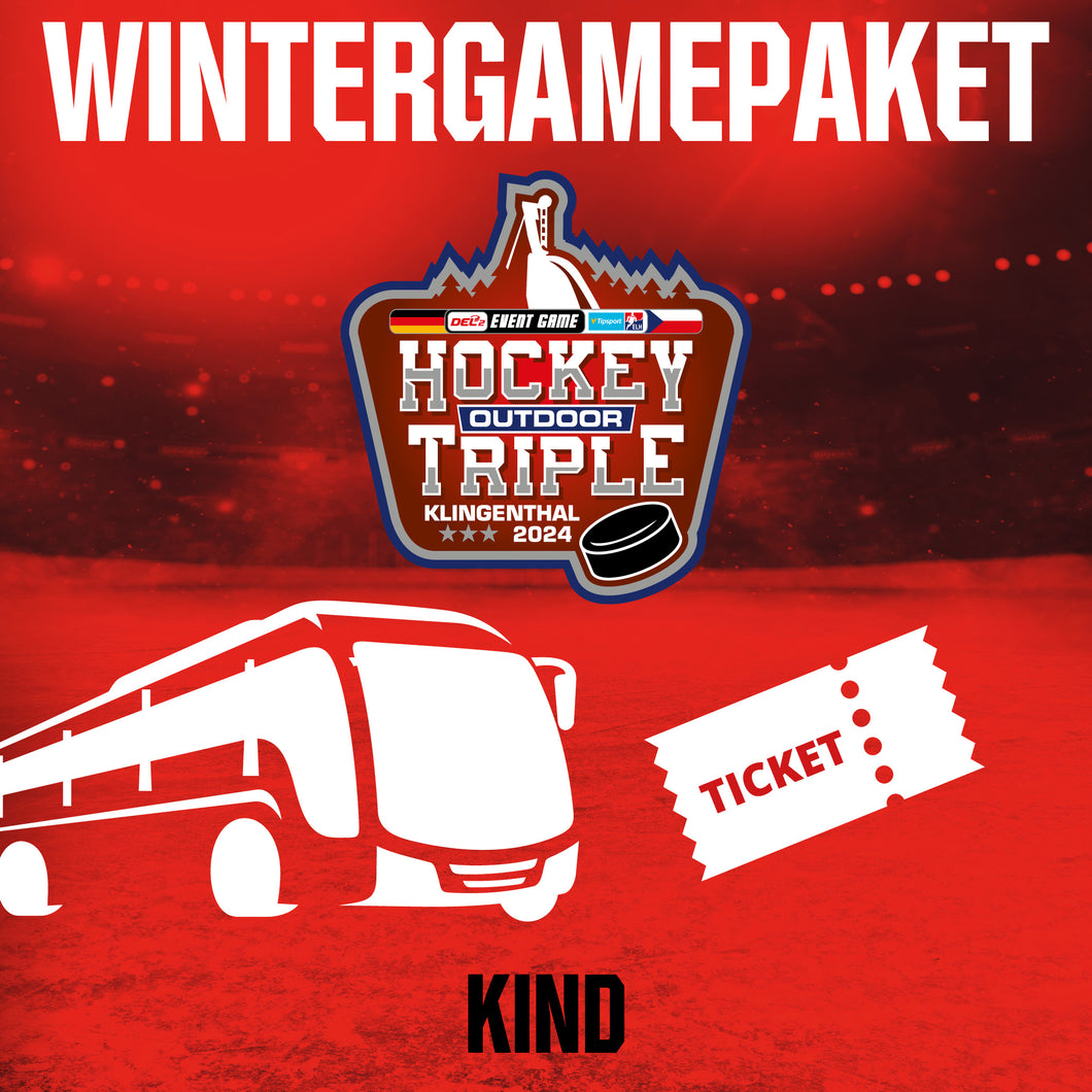 WINTER GAME PAKET -  Bus + Ticket Kind