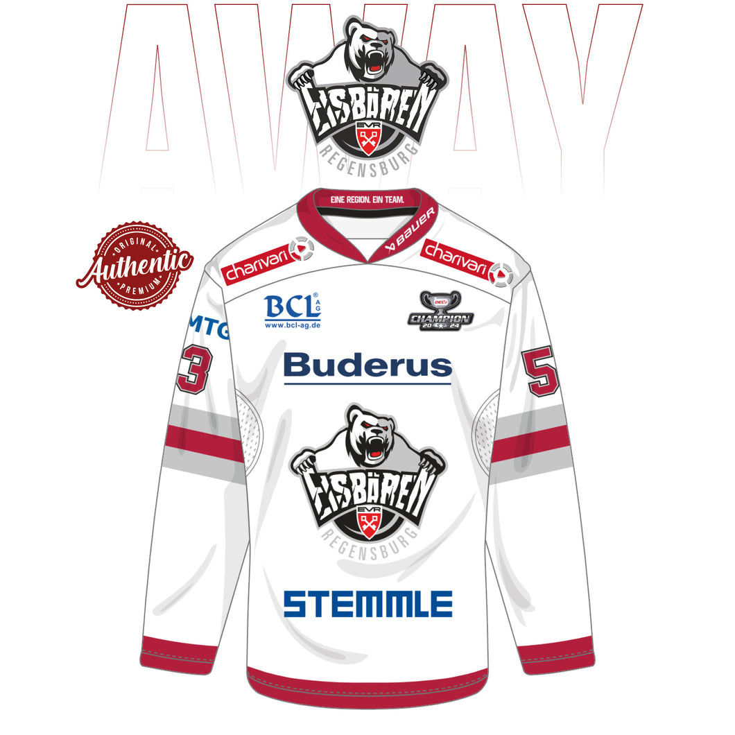 Eisbären Regensburg Authentic Auswärtstrikot 24 | 25