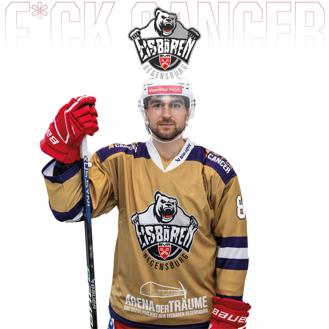 Eisbären Regensburg F*CK Cancer Trikot  Saison 2024/25