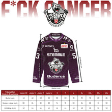 Lade das Bild in den Galerie-Viewer, Eisbären Regensburg F*ck Cancer Trikot Fan Saison 2026|27
